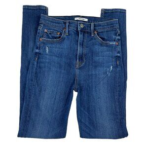 GRLFRND Kendall You and Me Against the World Blue Jeans Skinny Leg High Rise